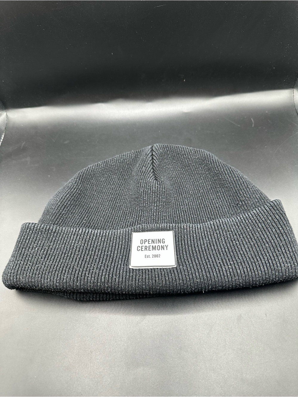 Opening Ceremony x New Era Black Ribbed Winter Cap